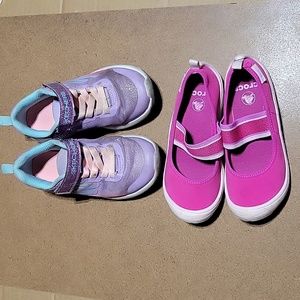 Crocs and Skechers shoe bundle size 12